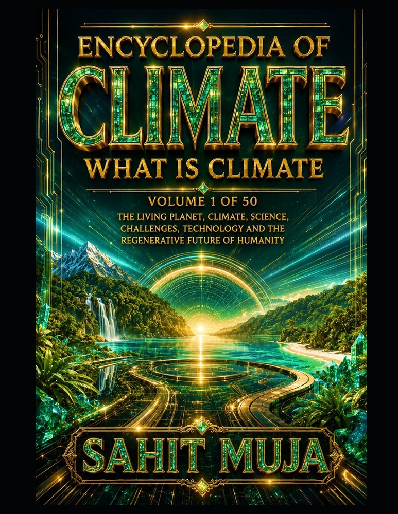 Encyclopedia of Climate: What Is Climate: Volume 1 of 50: The Living Planet, Climate, Science, Challenges, Technology and the Regenerative Future of H cover