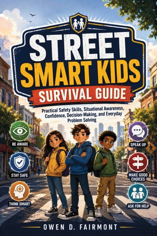 Street Smart Kids Surviv Al Guide: Practical Safety Skills, Situational Awareness, Confidence, Decision-Making, and Everyday Problem Solving cover