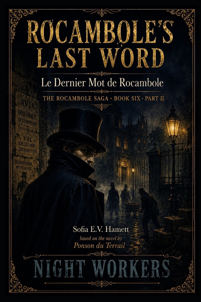 ROCAMBOLE'S LAST WORD (Le Dernier Mot de Rocambole English Edition): The Rocambole Saga - Book Six - Part IV cover