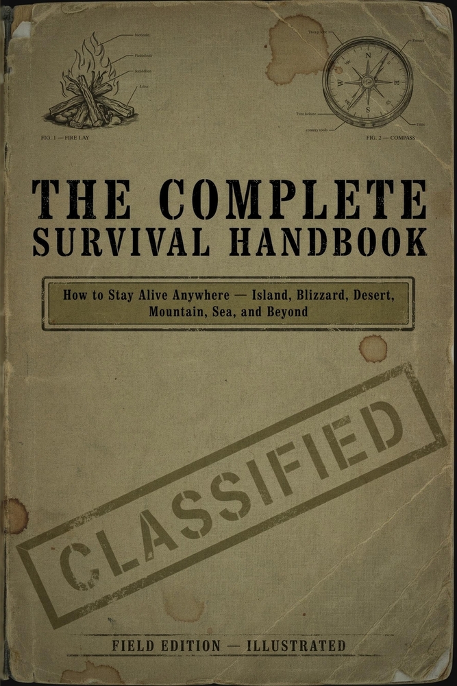 The Complete Survival Handbook: How to Stay Alive Anywhere - Island, Blizzard, Desert, Mountain, Sea, and Beyond cover