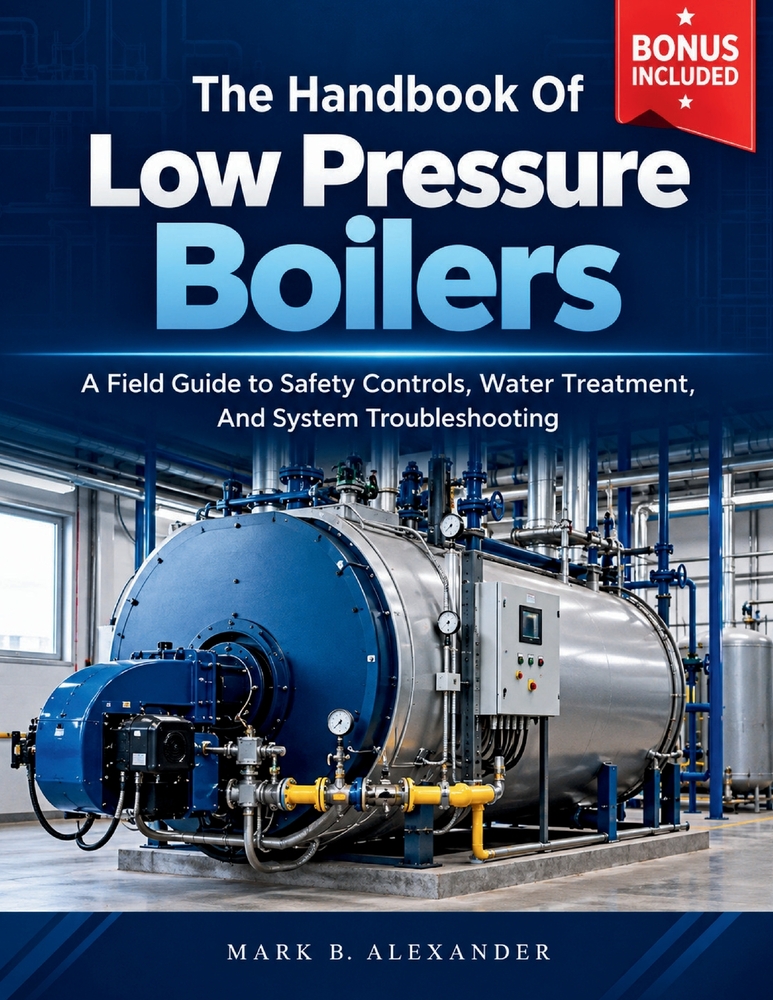 The Handbook Of Low Pressure Boilers: A Field Guide to Safety Controls, Water Treatment, And System Troubleshooting cover