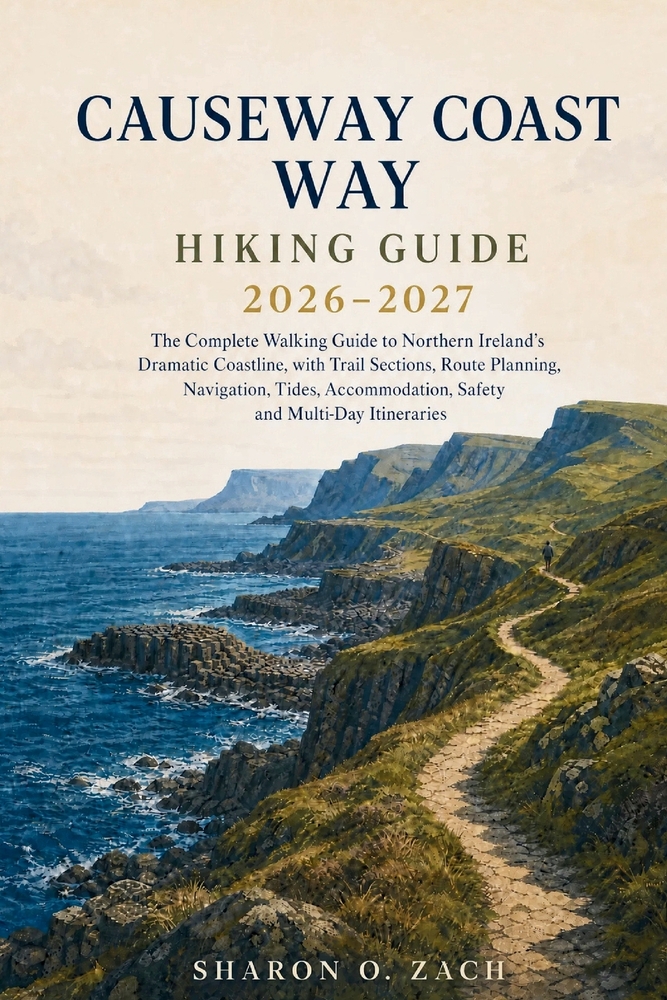 Causeway Coast Way Hiking Guide 2026-2027: The Complete Walking Guide to Northern Ireland's Dramatic Coastline, with Trail Sections, Route Planning, N cover