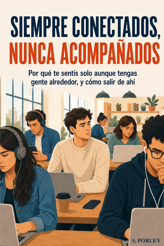 Siempre Conectados, Nunca Acompañados: Por qué te sentís solo aunque tengas gente alrededor, y cómo salir de ahí cover