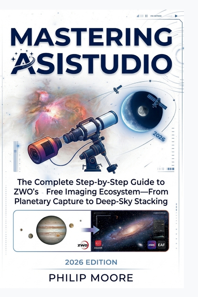 Mastering Asistudio: The Complete Step-by-Step Guide to ZWO's Free Imaging Ecosystem-From Planetary Capture to Deep-Sky Stacking cover