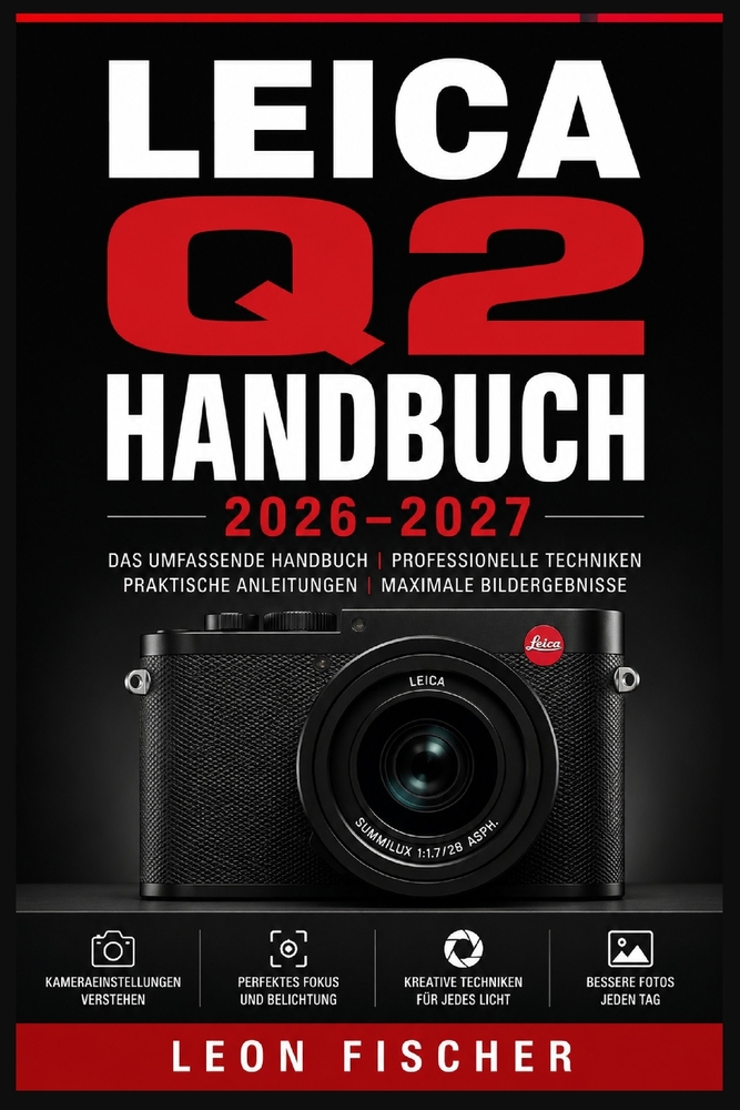 Leica Q2 Handbuch 2026-2027: Das vollständige Praxisbuch für Einsteiger und Profis Aufnahmetechniken, Bildgestaltung und kreatives Fotografieren cover