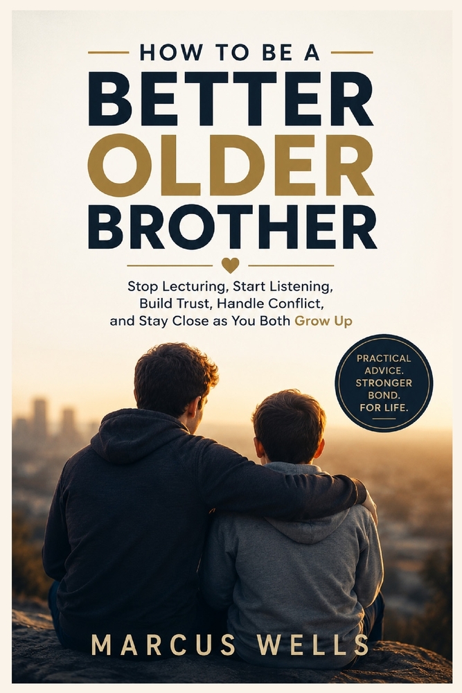 How to Be a Better Older Brother: Stop Lecturing, Start Listening, Build Trust, Handle Conflict, and Stay Close as You Both Grow Up cover