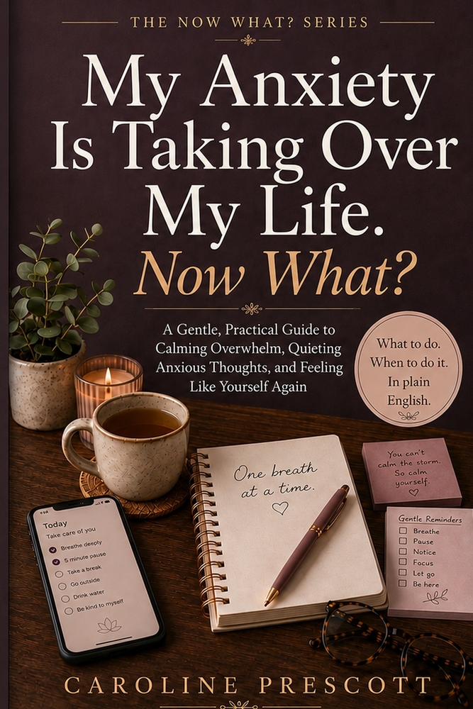 My Anxiety Is Taking Over My Life. Now What?: A Gentle, Practical Guide to Calming Overwhelm, Quieting Anxious Thoughts, and Feeling Like Yourself Aga cover