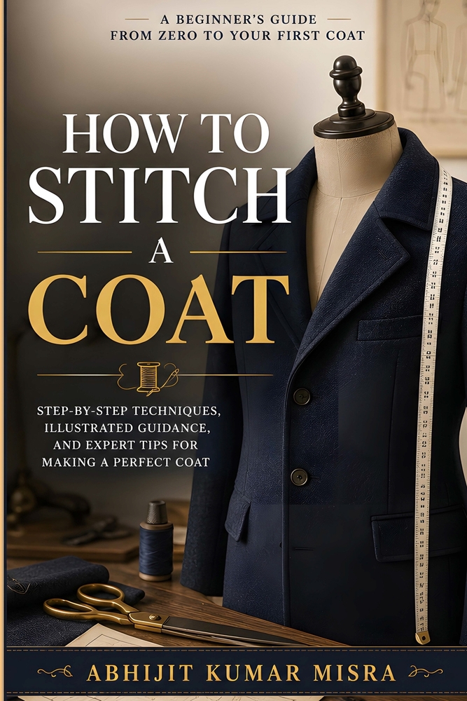 How to Stitch a Coat: A Beginner's Illustrated Guide - Hand and Machine Stitching, Step by Step cover