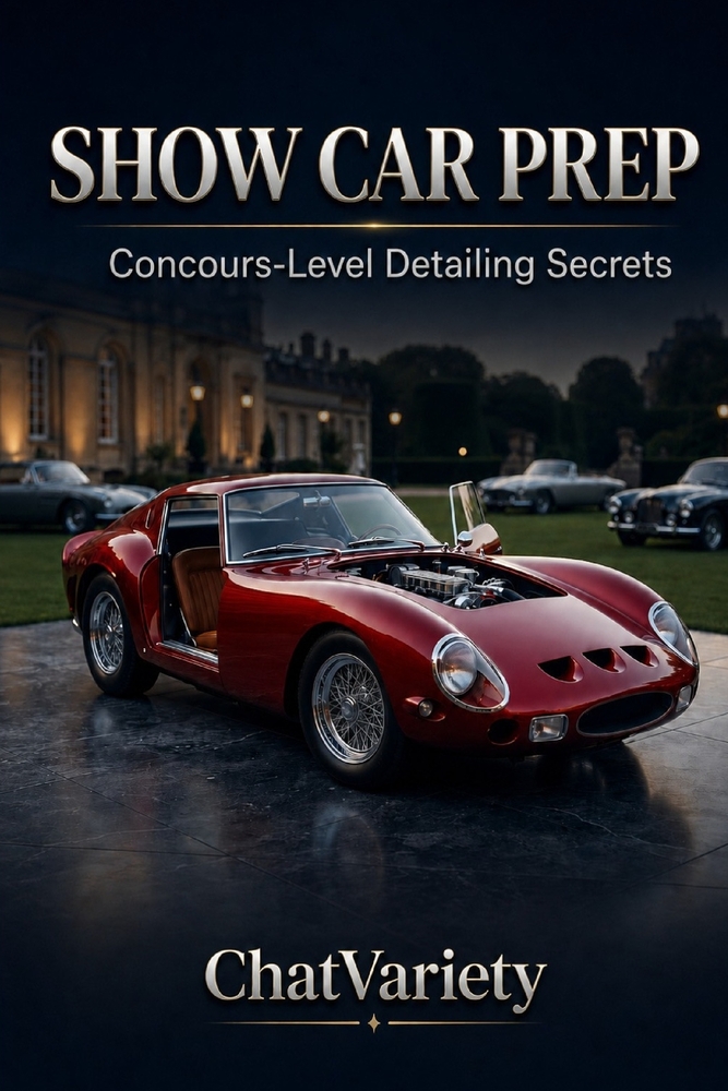 Show Car Prep: Concours-Level Detailing Secrets cover