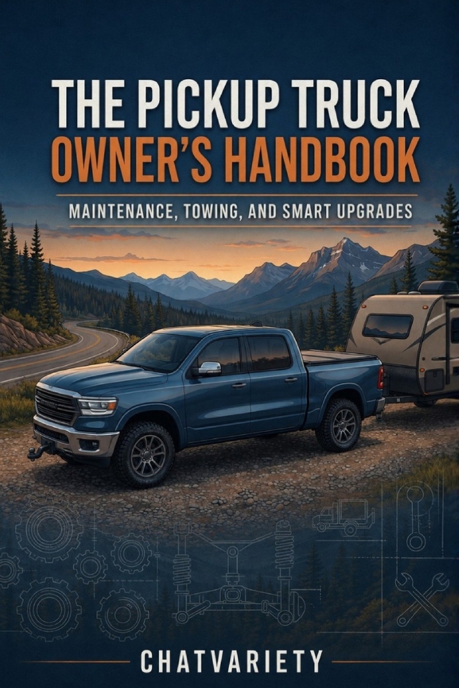 The Pickup Truck Owner's Handbook: Maintenance, Towing, and Smart Upgrades cover
