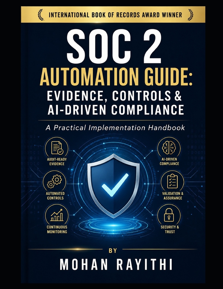 SOC 2 Automation Guide: Evidence, Controls & AI-Driven Compliance: A Practical Implementation Handbook cover