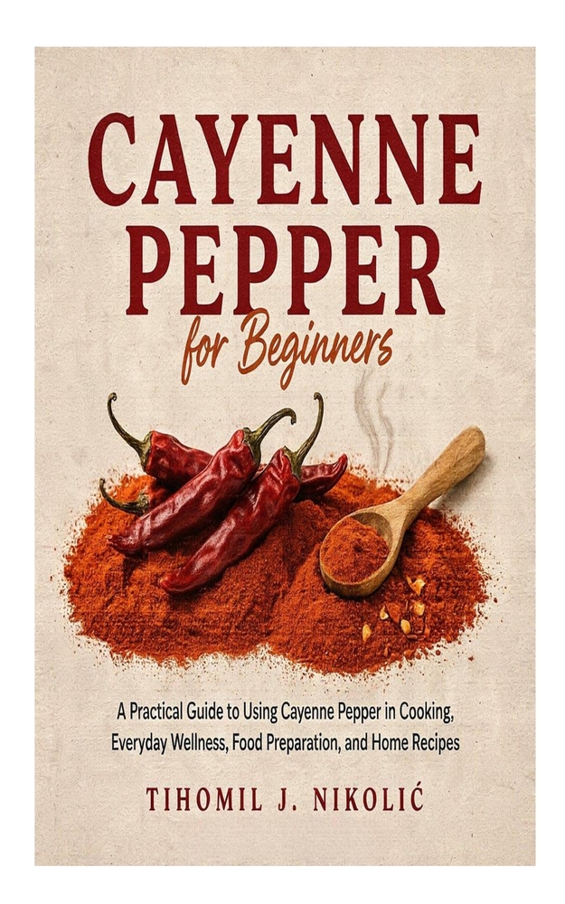 Cayenne Pepper for Beginners: A Practical Guide to Using Cayenne Pepper in Cooking, Everyday Wellness, Food Preparation, and Home Recipes cover