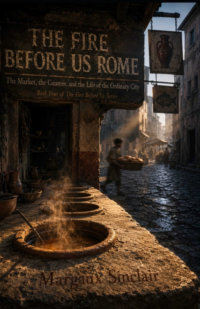 The Fire Before Us: ROME: Offerings, Feasts, and the Table That Never Emptied Book Three of The Fire Before Us Series cover
