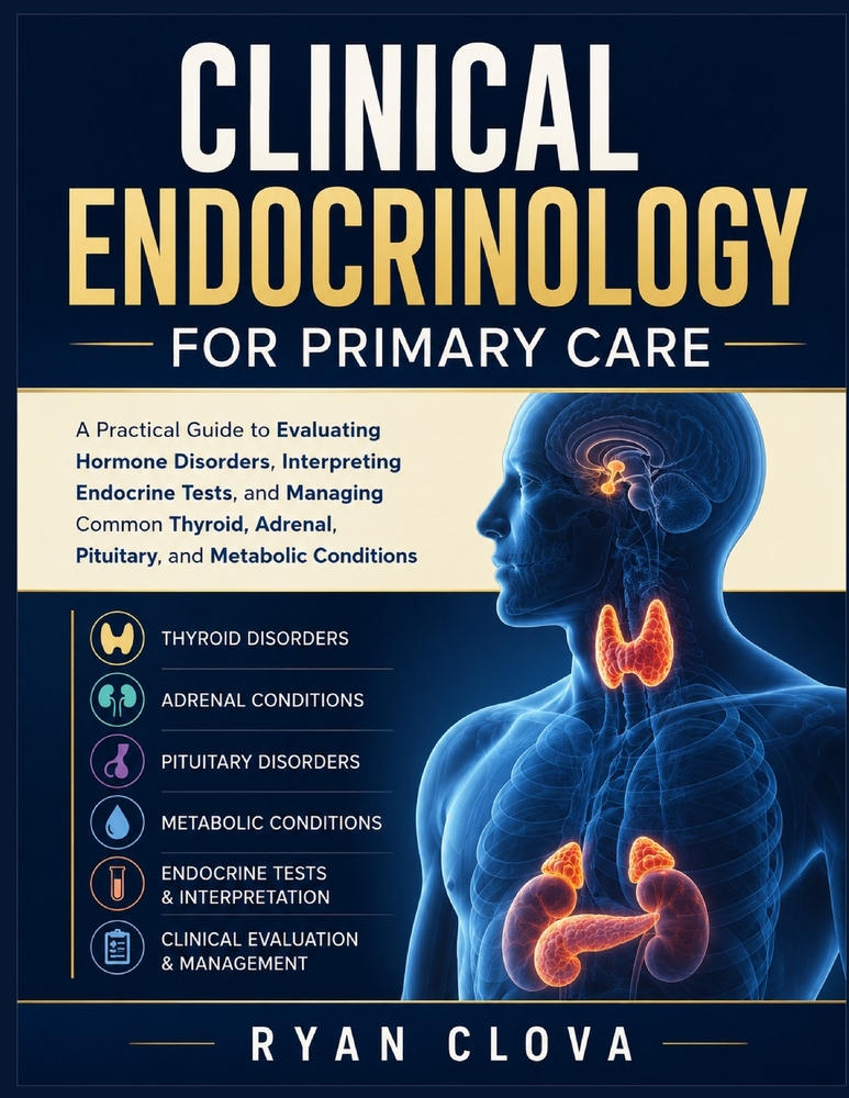Clinical Endocrinology for Primary Care: A Practical Guide to Evaluating Hormone Disorders, Interpreting Endocrine Tests, and Managing Common Thyroid, cover