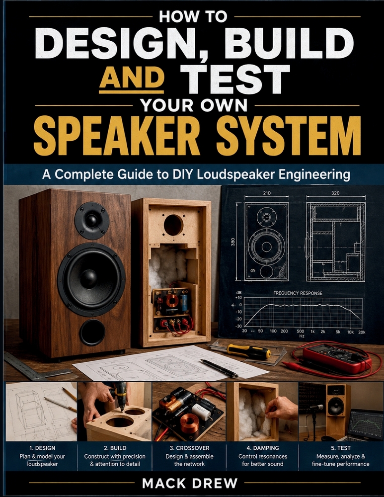 How To Design, Build and Test Your Own Speaker System cover