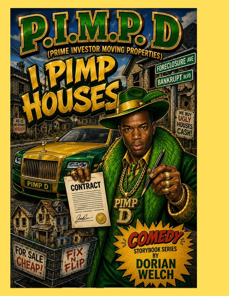 I Pimp Houses: Pimp D (Prime Investor Moving Properties) Storybook Comedy Series cover