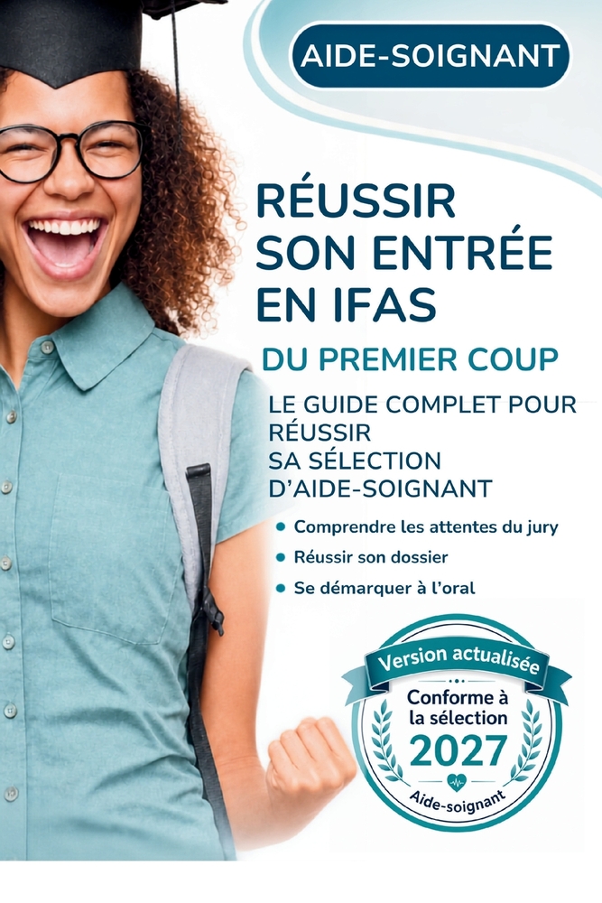 Réussir son entrée en IFAS du premier coup: Le guide complet conforme à la sélection 2027 pour devenir aide-soignant cover