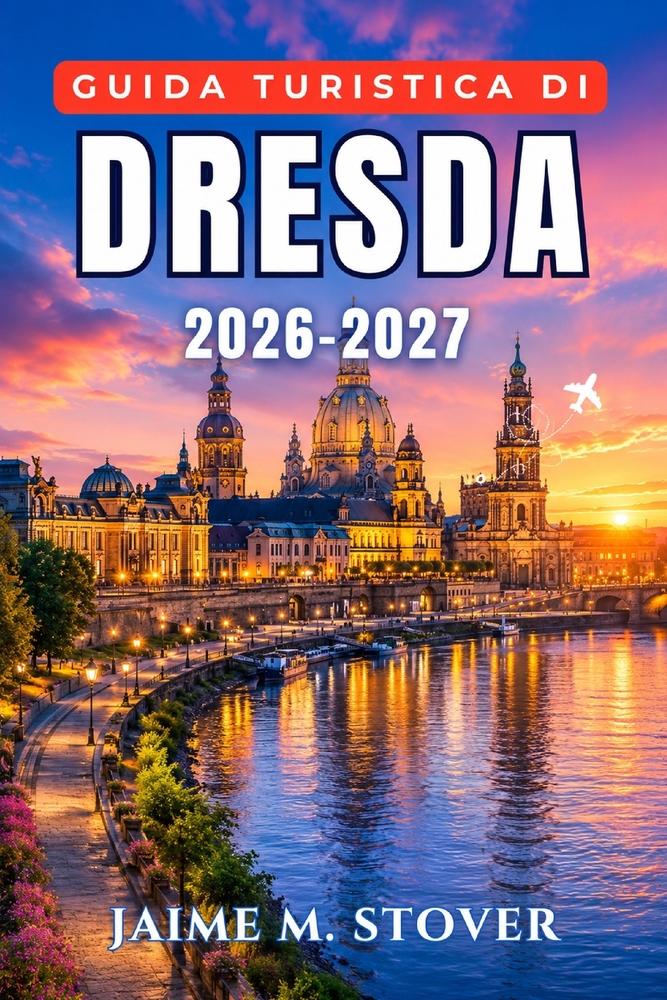 Guida Turistica di Dresda 2026-2027: Pianifica visite nel centro storico e ai musei dei palazzi, goditi serate a Neustadt e passeggiate lungo l'Elba, cover