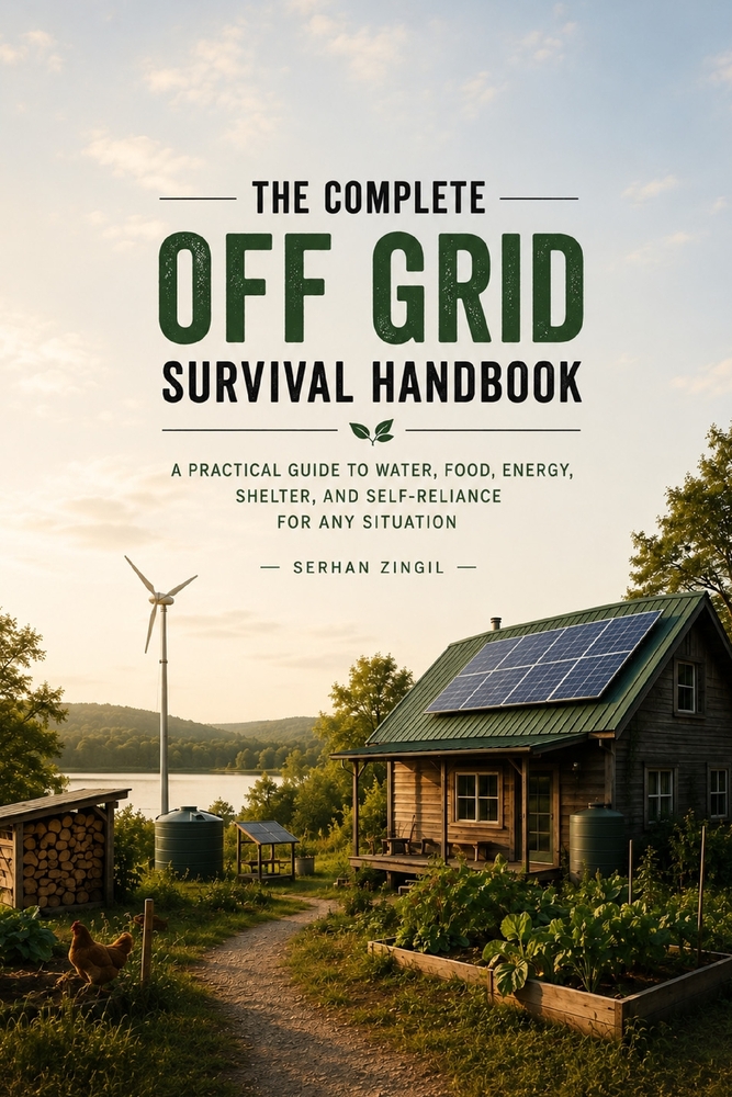The Complete Off-Grid Survival Handbook: Simple DIY Systems for Water, Food, Power, Shelter, Emergency Preparedness, and Self-Reliant Living cover