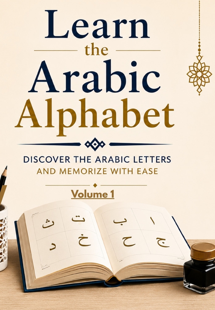 Learn the Arabic Alphabet: Naucz się alfabetu arabskiego cover