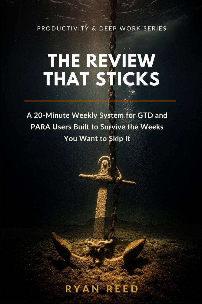 The Review That Sticks: A 20-Minute Weekly System for GTD and PARA Users Built to Survive the Weeks You Want to Skip It cover