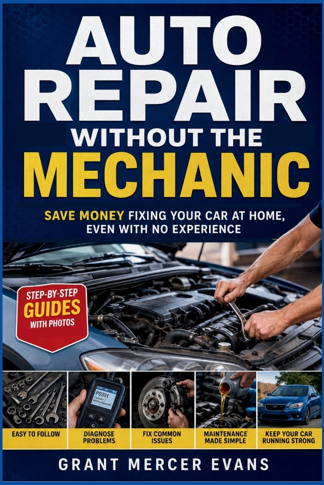 Auto Repair Without the Mechanic: Save Money Fixing Your Car At Home Even With No Experience cover