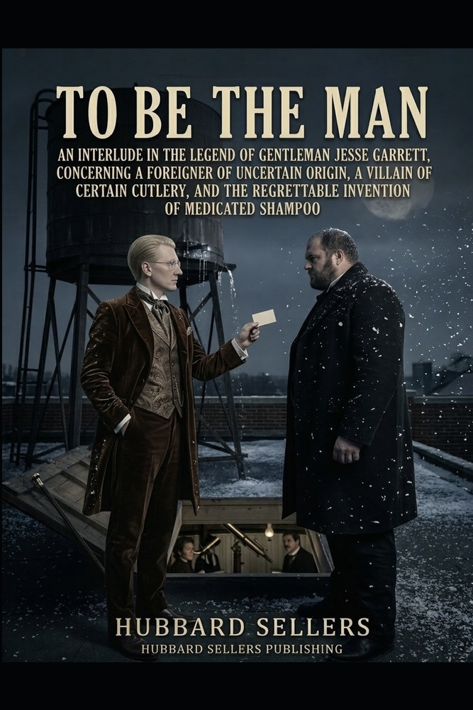 To Be The Man: An Interlude in the Legend of Gentleman Jesse Garrett, Concerning a Foreigner of Uncertain Origin, a Villain of Certain Cutlery, and th cover