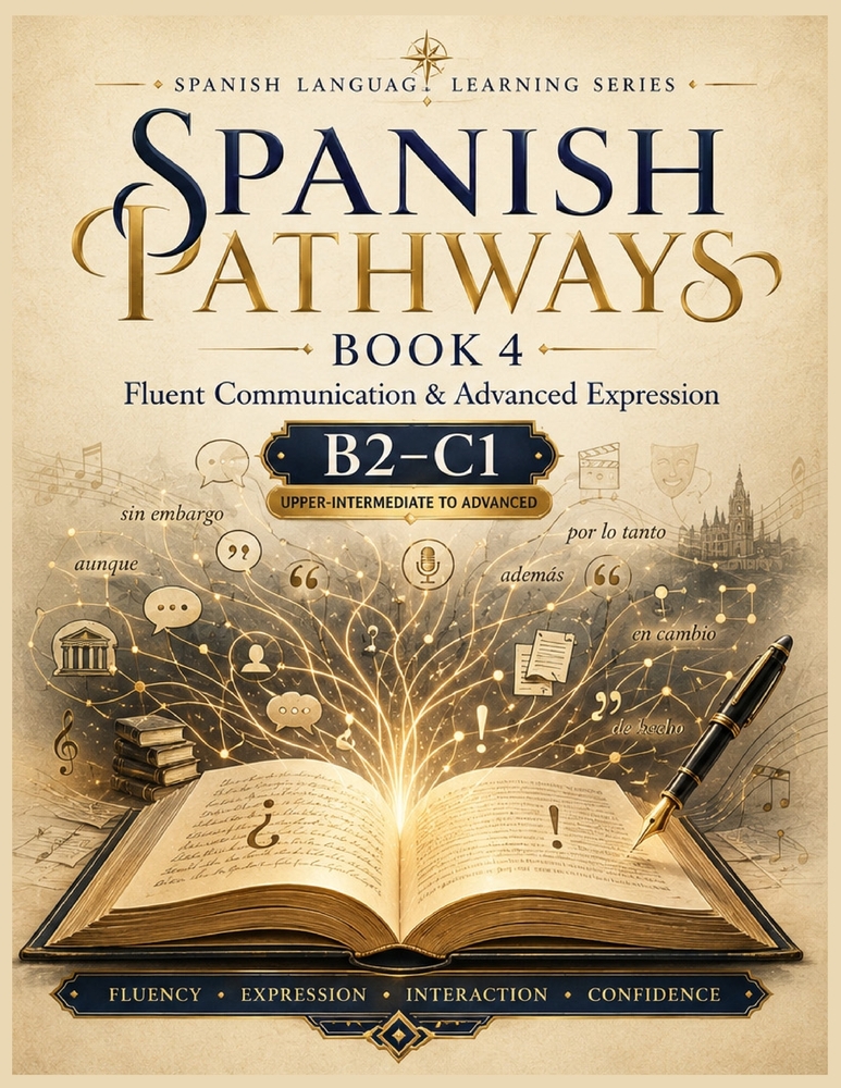 Spanish Pathways: Book 5: Spanish Mastery: Advanced Reading, Writing & Confident Expression - C2 Level cover
