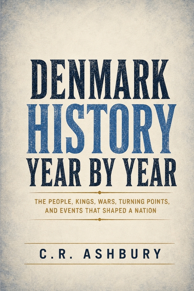 Denmark History Year by Year: The People, Kings, Wars, Turning Points, and Events That Shaped a Nation cover