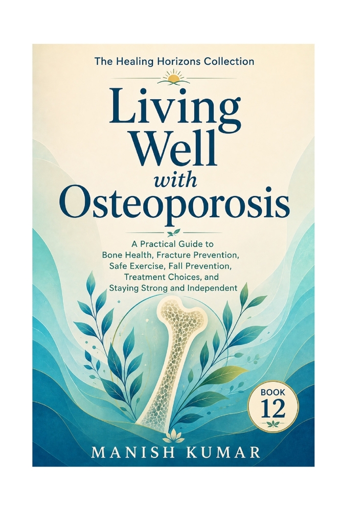 Living Well with Osteoporosis: A Practical Guide to Bone Health, Fracture Prevention, Safe Exercise, Fall Prevention, Treatment Choices, and Staying S cover