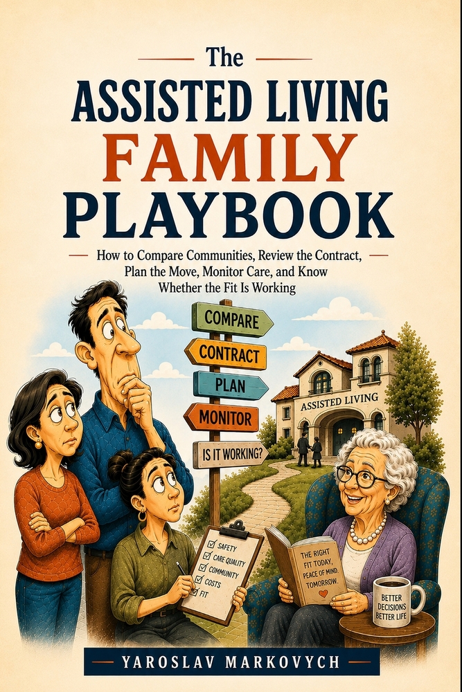 The Assisted Living Family Playbook: How to Compare Communities, Review the Contract, Plan the Move, Monitor Care, and Know Whether the Fit Is Working cover