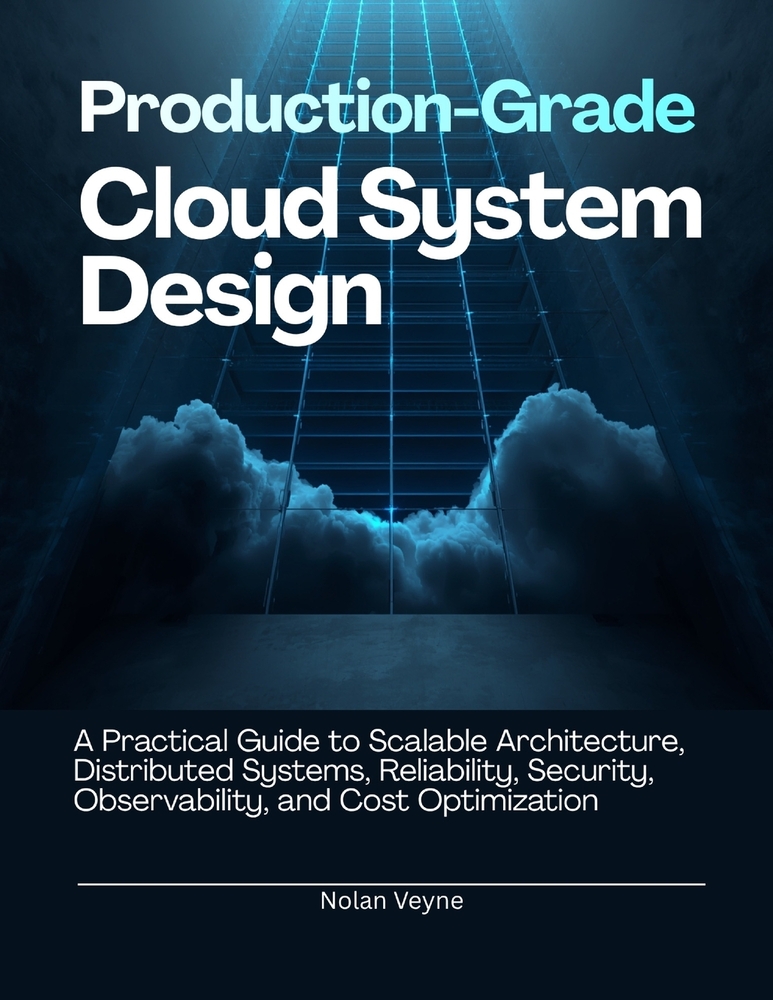 Production-Grade Cloud System Design: A Practical Guide to Scalable Architecture, Distributed Systems, Reliability, Security, Observability, and Cost cover