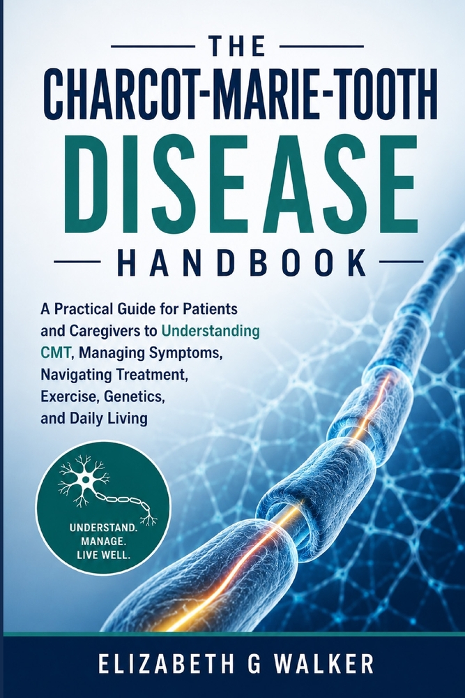The Charcot-Marie-Tooth Disease Handbook: A Practical Guide for Patients and Caregivers to Understanding CMT.Managing Symptoms, Navigating Treatment, cover