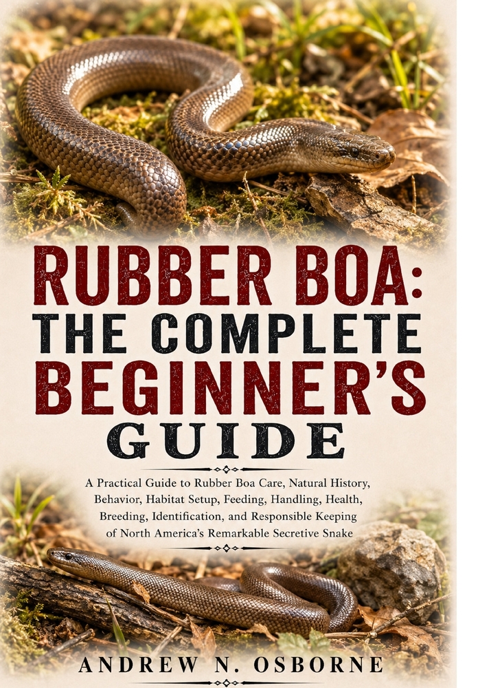 Rubber Boa: The Complete Beginner's Guide: A Practical Guide to Rubber Boa Care, Natural History, Behavior, Habitat Setup, Feeding, Handling, Health, cover