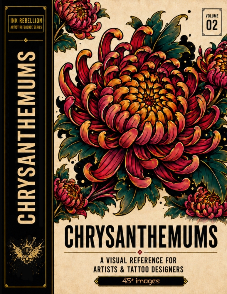Chrysanthemums: A Visual Reference for Artists & Tattoo Designers cover