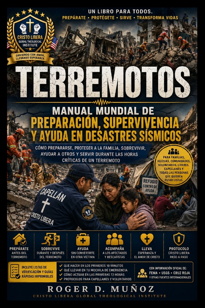Terremotos: MANUAL MUNDIAL DE PREPARACIÓN, SUPERVIVENCIA Y AYUDA EN DESASTRES SÍSMICOS: Cómo prepararse, proteger a la familia, sobrevivir, ayudar a o cover