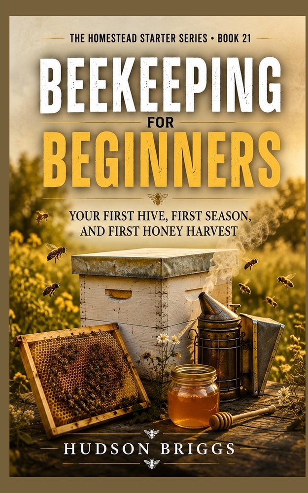 Beekeeping for Beginners: Your First Hive, First Season, and First Honey Harvest cover