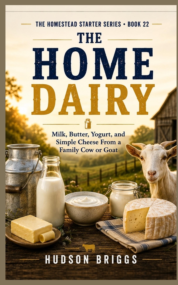 The Home Dairy: Milk, Butter, Yogurt, and Simple Cheese From a Family Cow or Goat cover