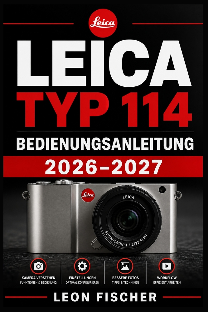 LEICA TYP 114 Bedienungsanleitung 2026-2027: Der inoffizielle Ratgeber für Einsteiger: Kamera einrichten, Funktionen meistern und häufige Probleme lös cover