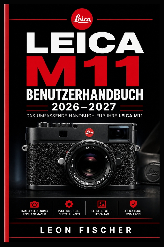 Leica M11 Benutzerhandbuch 2026-2027: Der vollständige Leitfaden zur Kamerabedienung, manuellen Einstellungen, Belichtungsoptimierung und professionel cover