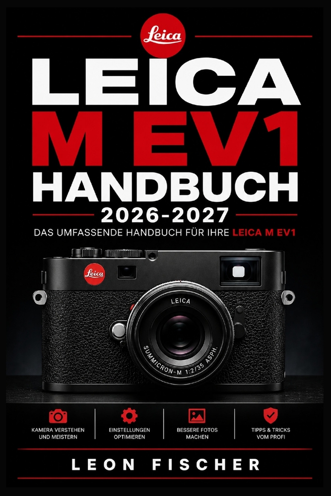 Leica M Ev1 Handbuch 2026-2027: Die vollständige Schritt-für-Schritt-Anleitung für Einsteiger und Profis - Messsucher-Fokussierung, Belichtungstechnik cover