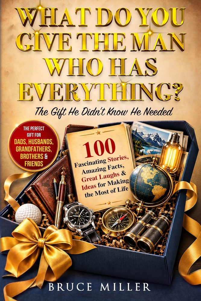 What Do You Give The Man Who Has Everything? (The Gift He Didn't Know He Needed): 100 Fascinating Stories, Amazing Facts, Great Laughs & Ideas for Mak cover