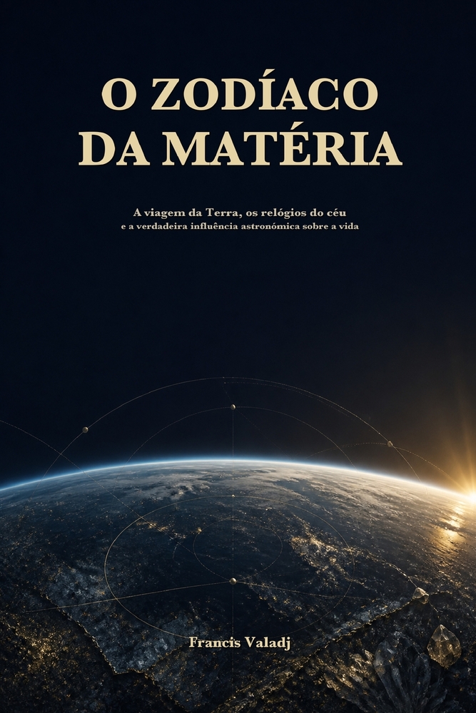 O Zodíaco Da Matéria: A viagem da Terra, os relógios do céu e a verdadeira influuência astronómica sobre a vida cover