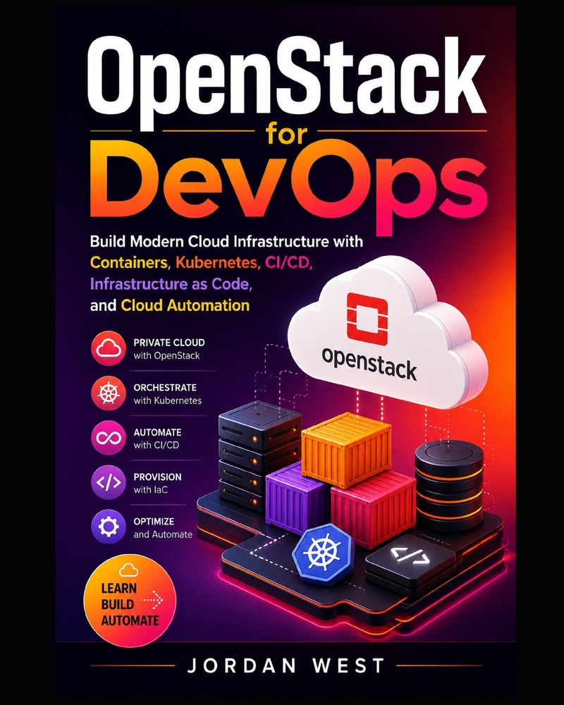 OpenStack for DevOps: Build Modern Cloud Infrastructure with Containers, Kubernetes, CI/CD, Infrastructure as Code, and Cloud Automation cover