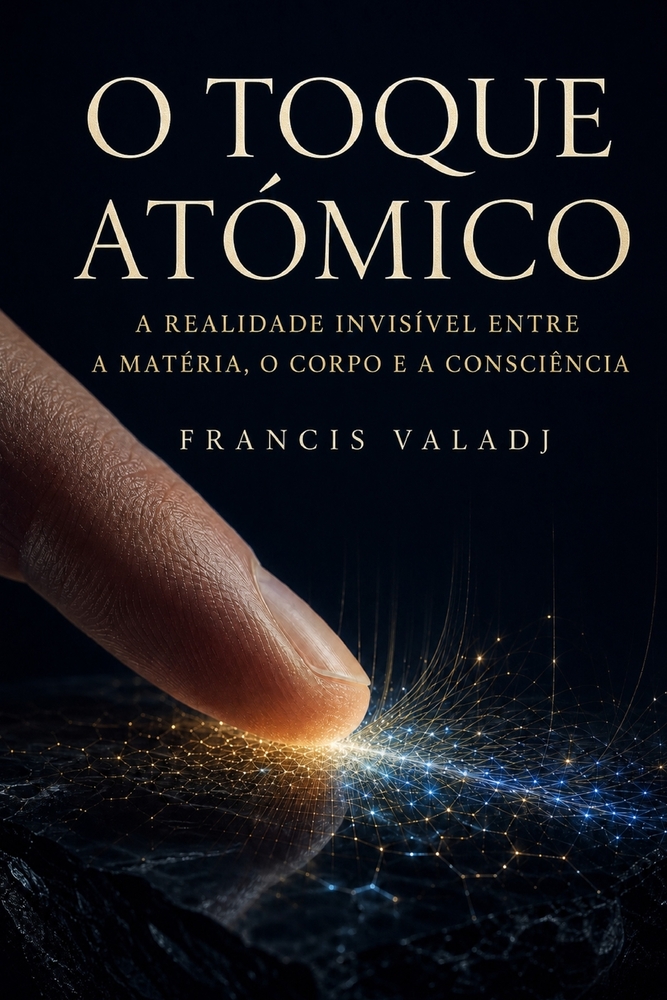 O Toque Atómico: A Realidade Invisível Entre a Matéria, O Corpo E a Consciência cover