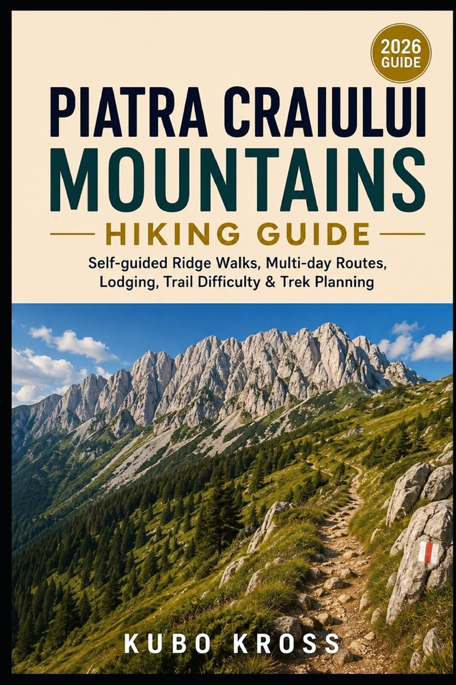 Piatra Craiului Mountains Hiking Guide: Self-guided ridge walks, multi-day routes, lodging, trail difficulty & trek planning cover