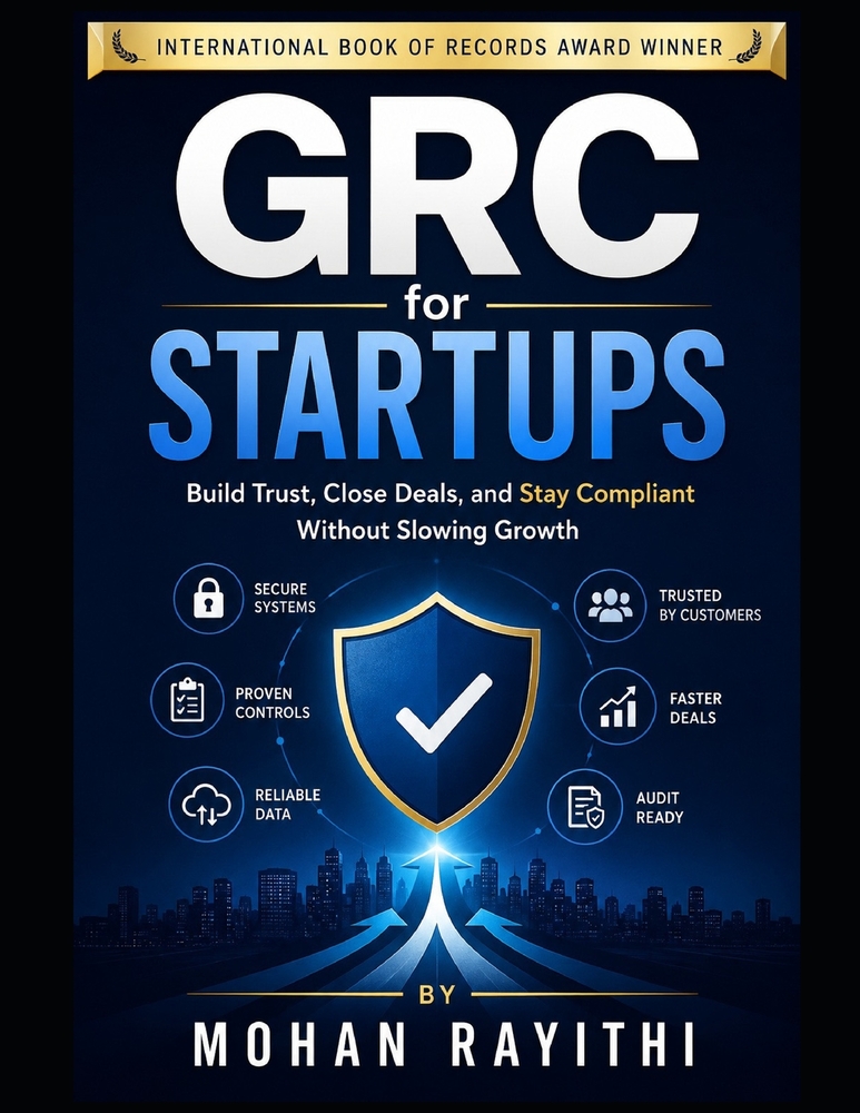 GRC for Startups: Build Trust, Close Deals, and Stay Compliant Without Slowing Growth cover