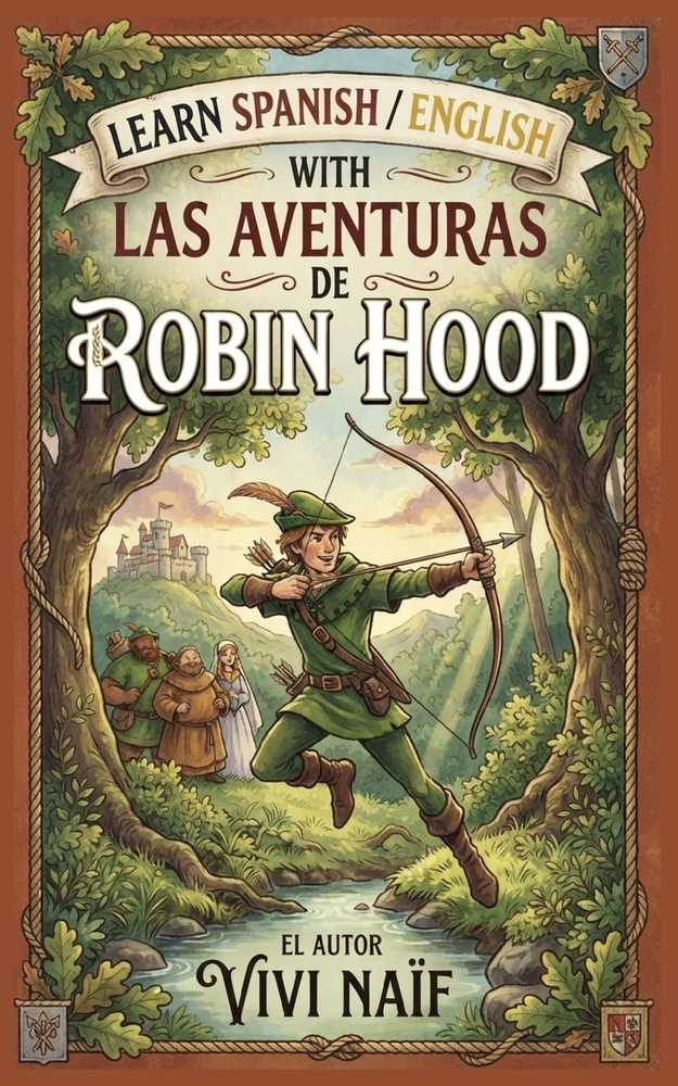 Learn Spanish/English with Las Aventuras de Robin Hood cover