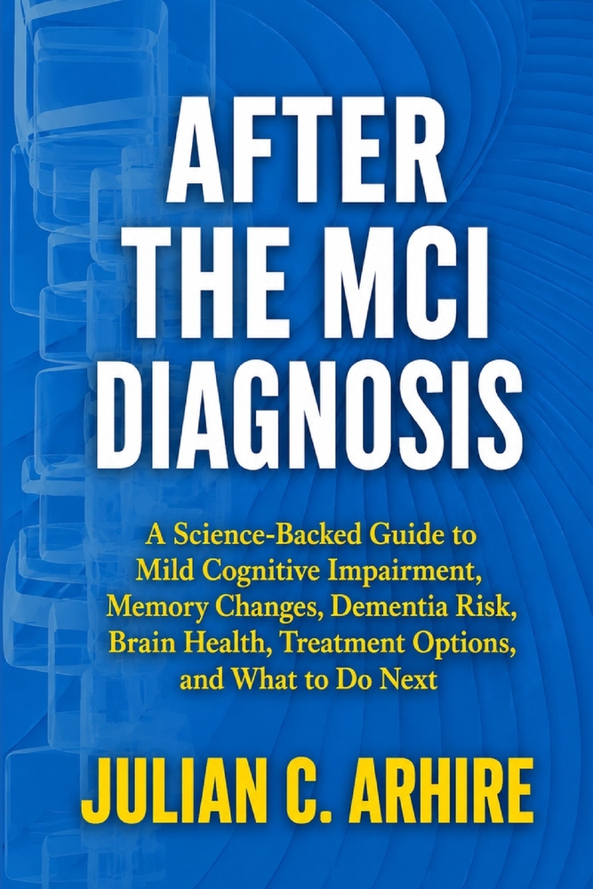 After the MCI Diagnosis: A Science-Backed Guide to Mild Cognitive Impairment, Memory Changes, Dementia Risk, Brain Health, Treatment Options, and What cover