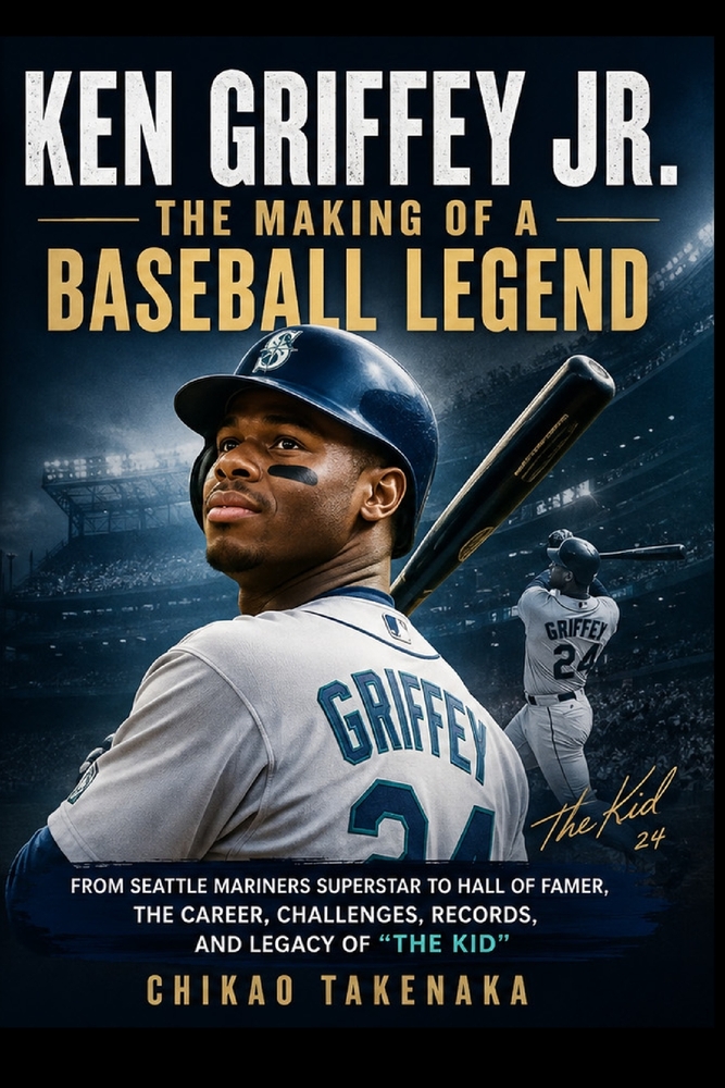 Ken Griffey Jr.: The Making of a Baseball Legend: From Seattle Mariners Superstar to Hall of Famer, the Career, Challenges, Records, and Legacy of "Th cover